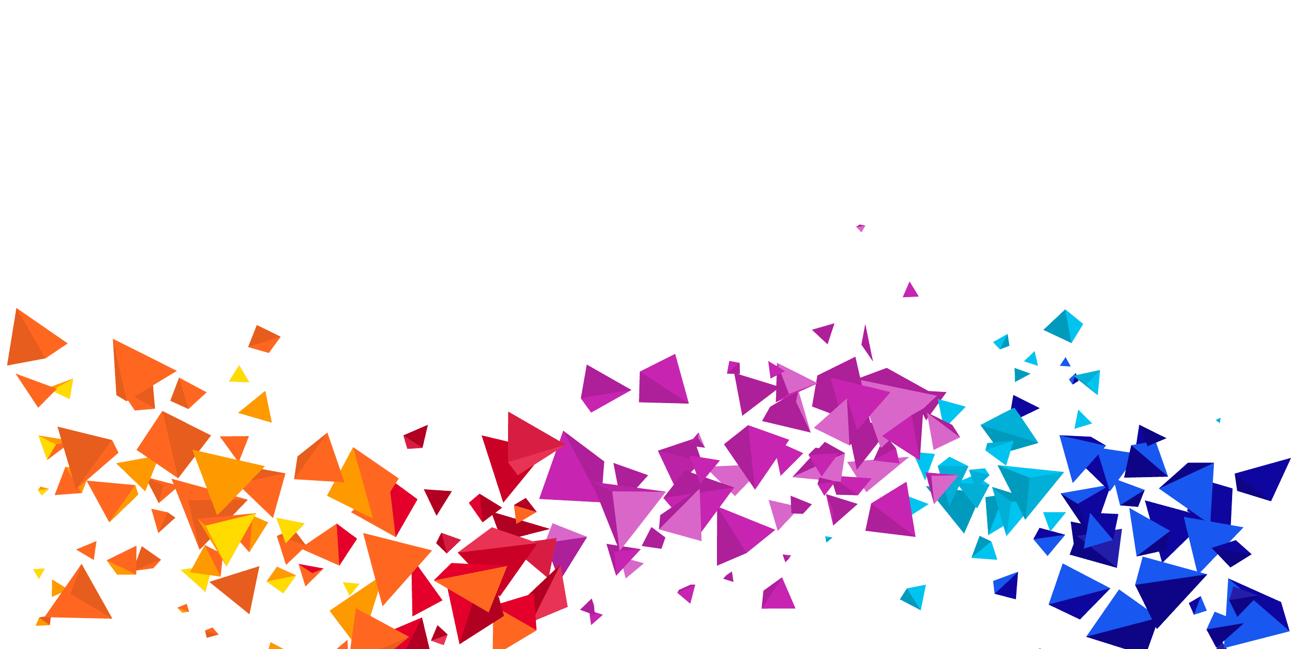 Polymatica brand guidelines and abstract data visualization color palette design