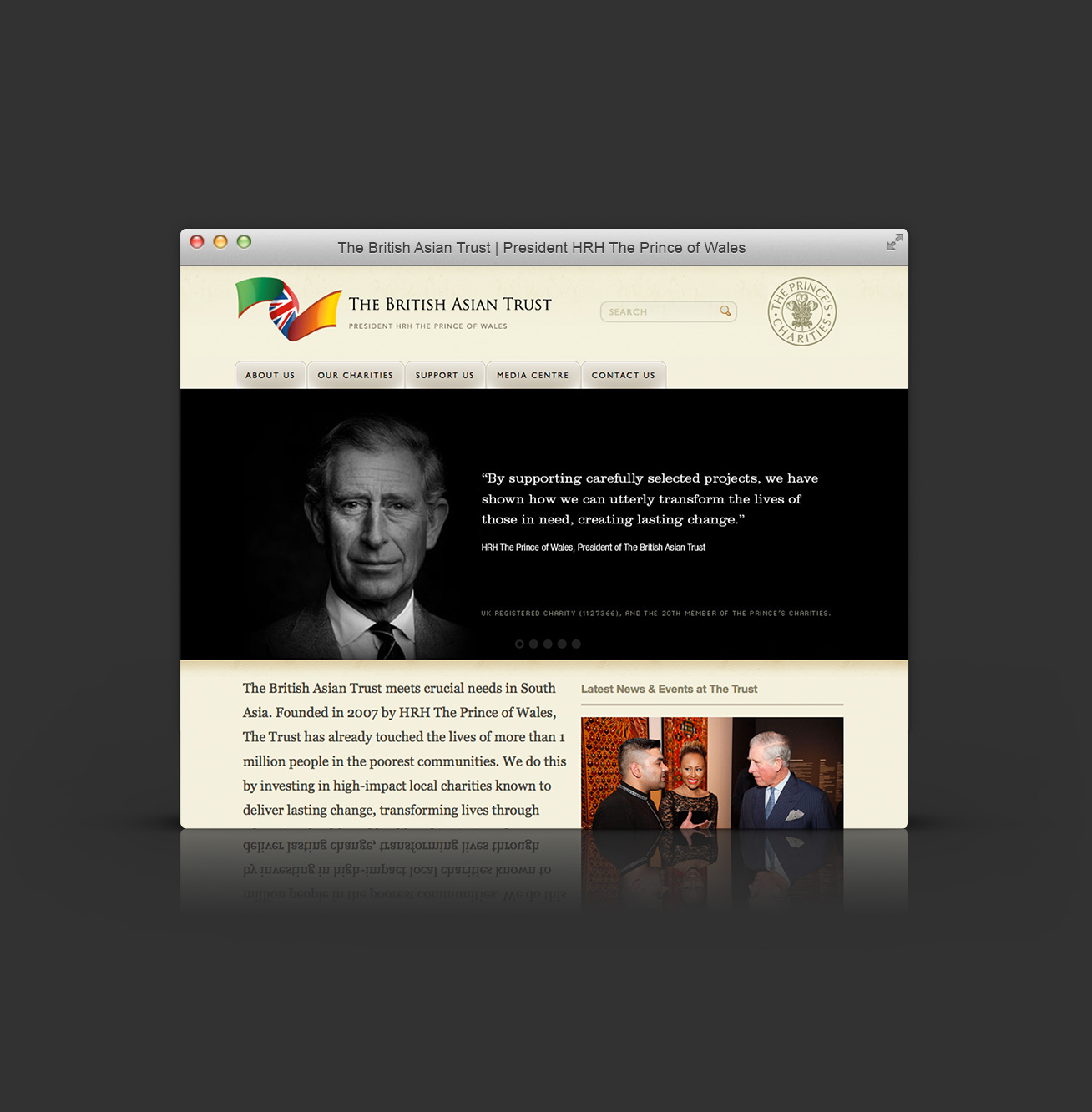 British Asian Trust - Web Design, Development & Marketing