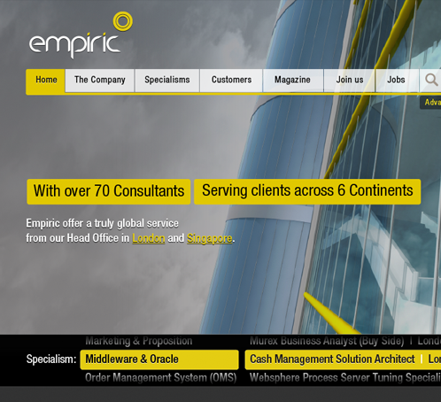Empiric Website - New Brand Media