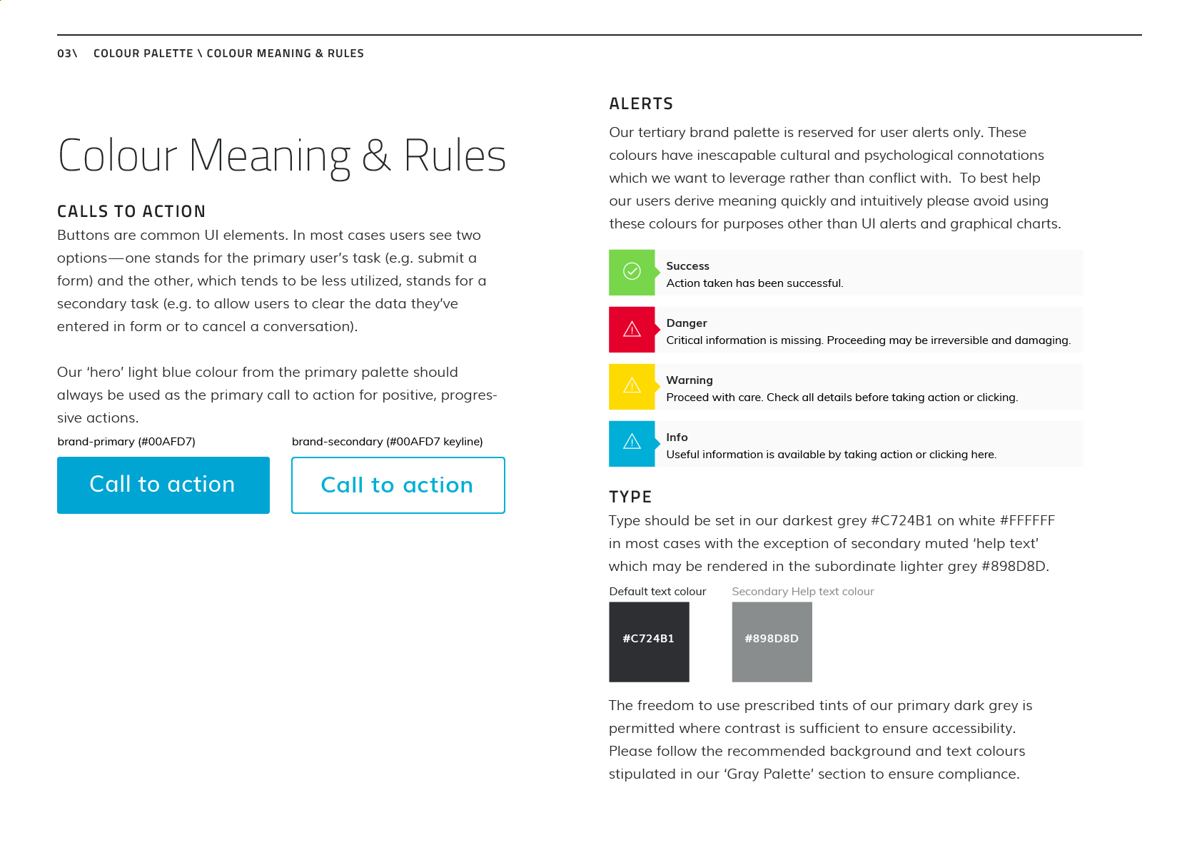 Colour Meaning & Rules